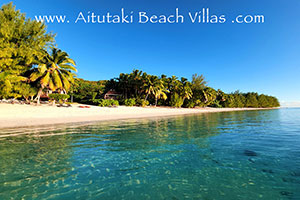 view of beach front from lagoon looking south